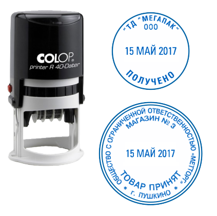 Иллюстрация: Автоматические датеры COLOP