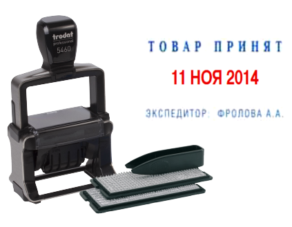 Иллюстрация: Автоматические датеры TRODAT